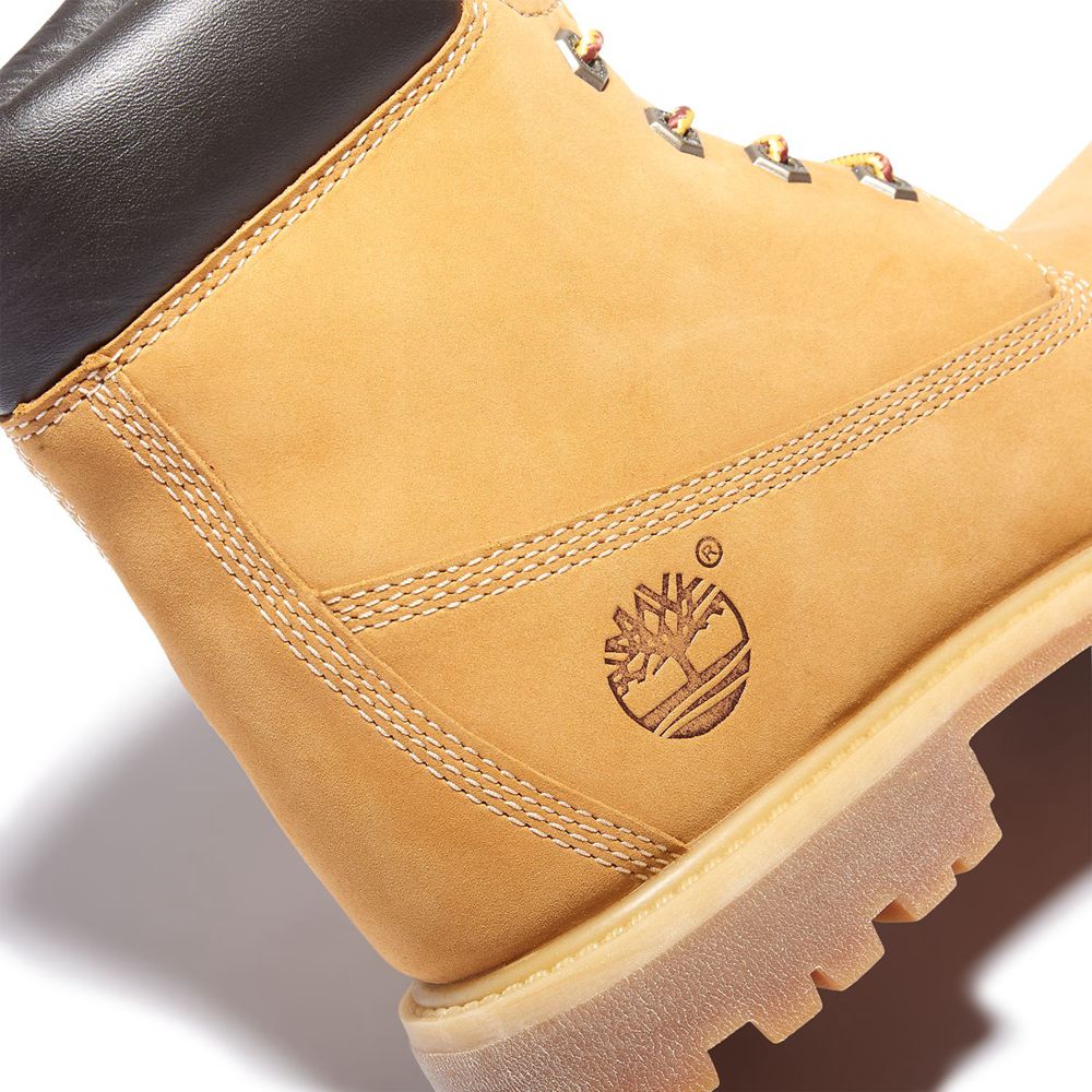 Bototos Timberland Mujer 6-Inch Premium Waterproof Internal Wedge Marrones - Chile HNG-165907